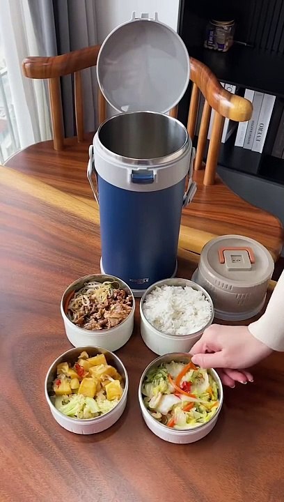 Keep your food fresh and convenient with a set of food storage containers.