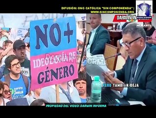 ALEJANDRO MUÑANTE HACE VOLAR LAS POLÍTICAS PÚBLICAS SOBRE IDEOLOGÍA DE GÉNERO