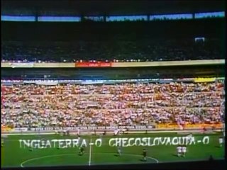 England v Czechoslovakia Group Three 11-06-1970