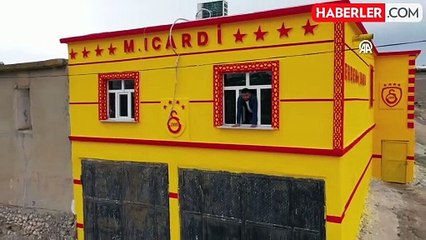 Galatasaray Taraftarının Evine Icardi İmzası