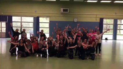 MERCI MARINE ET AUX 41 PARTICIPANTES STAGE  AERO DANCE 06 04 2024