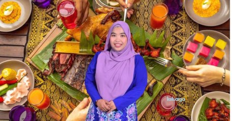 Tenang- tenang makan masa raya, takut nanti ‘terkejut’ perut tu