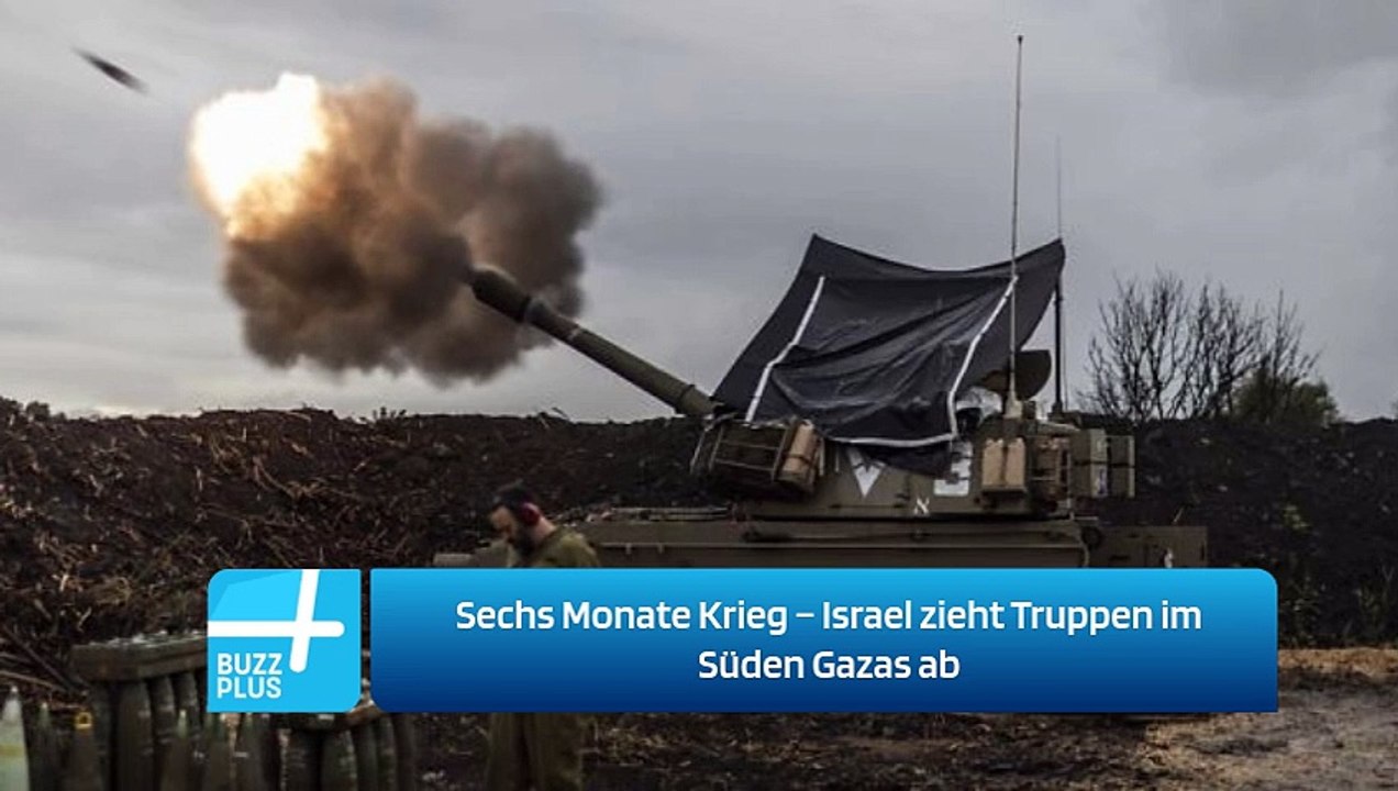 Sechs Monate Krieg – Israel zieht Truppen im Süden Gazas ab