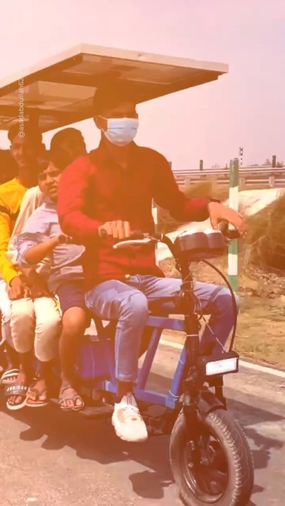 Abonne-toi pour suivre d’autres solutions positives !     @theimpactstory   Source : asad abdullah62 #innovation #invention #velo #veloelectrique #bus #ecole