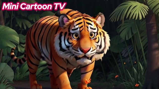 3.37 Dance Party Safari Grooving with Jungle Friends #minicartoontv #cartoon #viral #cartoonfun