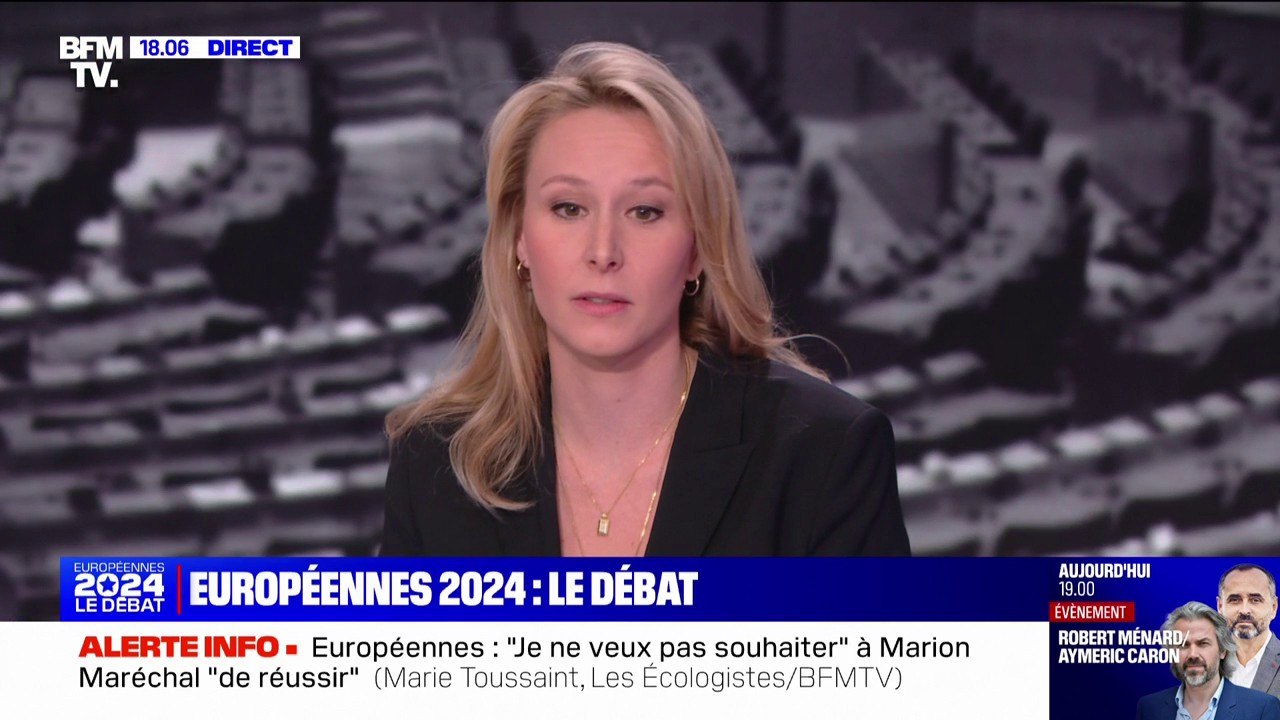 Élections européennes: "Nous saurons créer la surprise", affirme la candidate Reconquête Marion Maréchal