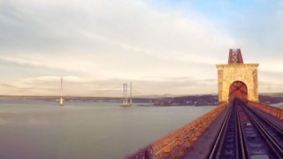 Iconic Forth Bridge video that puts you in the driver's seat