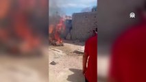 Hurdalıkta çıkan yangında bir çocuk öldü