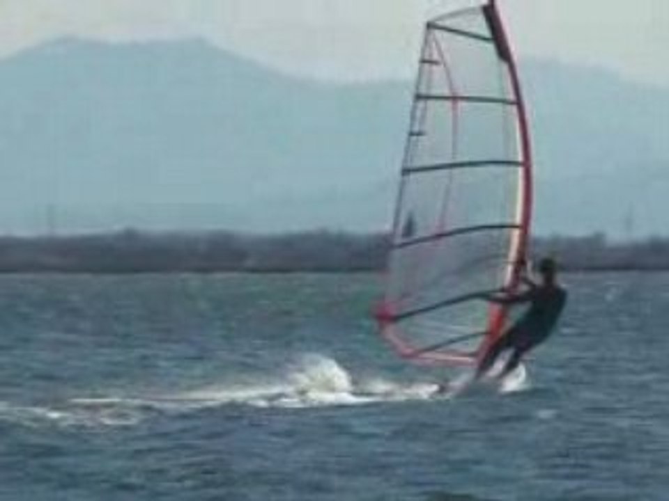 Funboard, Port Leucate, 5 avril 2008, Rider : Tom