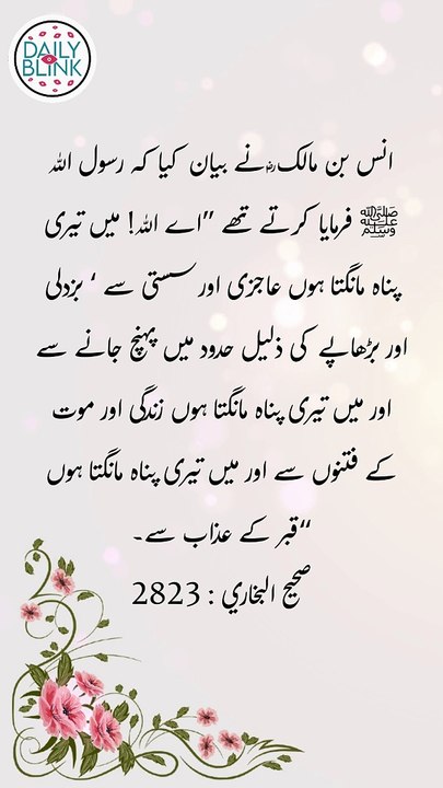 Daily Hadees | Hadees Sharif | Sahih Bukhari 2823 || Daily Blink #shorts #hadees #hadith