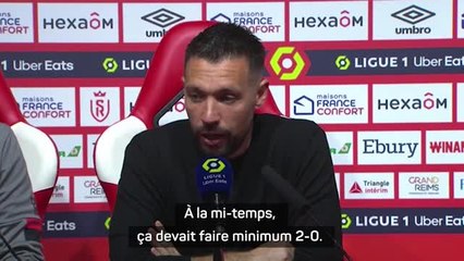 Nice - Farioli : "À la mi-temps, ça doit faire 2-0 minimum"