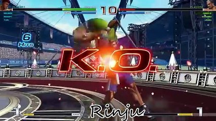 KoF 14 Gameplay  Nelson Robert Yuri vs Gang Il Vanessa Leona