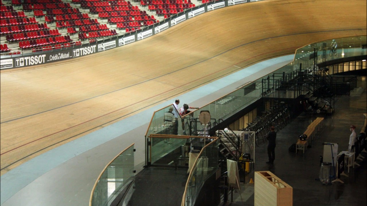 Robert sur la piste