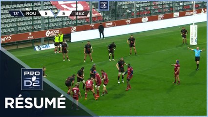 PRO D2 Saison 2023-2024 J25 - Résumé Rouen Normandie Rugby - AS Béziers Hérault
