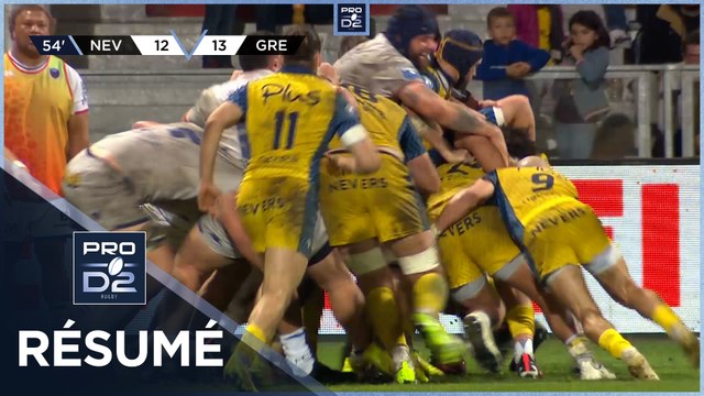 PRO D2 Saison 2023-2024 J25 - Résumé USON Nevers - FC Grenoble Rugby