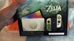 Unboxing Nintendo Switch Oled Tears of the Kingdom Zelda Collector