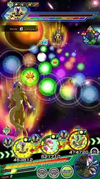 Speed Battle Dokkan en Team Extrème Boss de Film:Terrifiants Conquérants
