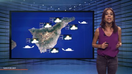 La previsión del tiempo en Canarias para el 8 de abril de 2024, en Atlántico Televisión.
