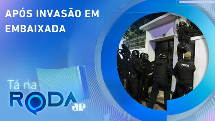 Diplomatas MEXICANOS deixam o EQUADOR neste domingo (07) | TÁ NA RODA