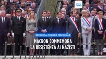 Francia, Macron commemora l'anniversario della liberazione dai nazisti
