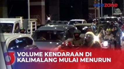 Pasca Puncak Arus Mudik, Volume Kendaraan di Kalimalang Jakarta Timur Mulai Menurun