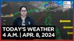 Today's Weather, 4 A.M. | Apr. 8, 2024