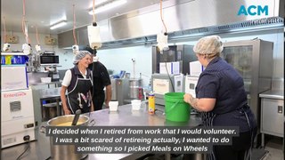 Volunteering in Tamworth's Meals on Wheels kitchen