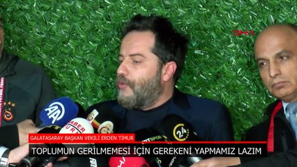 Erden Timur: Toplumun gerilmemesi için gerekeni yapmamız lazım