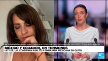 Victoria Donda: 'Hay que sancionar al Gobierno de Ecuador por irrumpir en embajada mexicana'