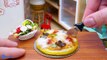 Perfect Miniature Steak Pizza In Mini Kitchen _ ASMR Cooking Mini Food