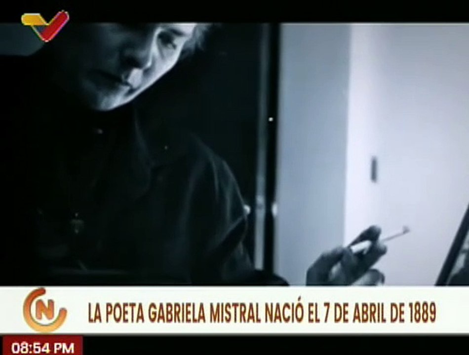 Poeta Gabriela Mistral es una de las principales referentes de la literatura Iberoamericana