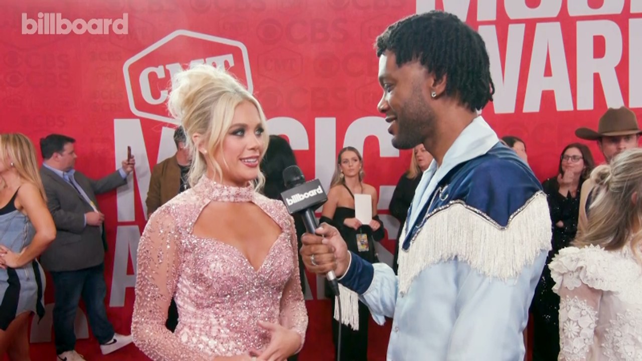 Megan Moroney On Co-Directing The "I'm Not Pretty" Music Video, Calls Touring With Kenny Chesney "Surreal" & More | CMT Awards 2024