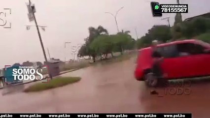 UN CORREDOR DE MARATON FUE ATROPELLADO POR UN AUTO EN PLENA COMPETENCIA