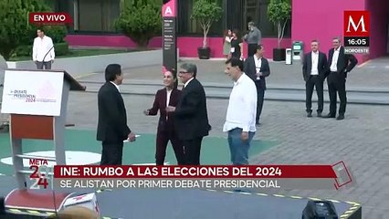 Declaraciones de Claudia Sheinbaum previo al debate presidencial