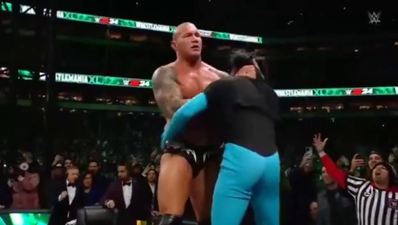 Randy Orton RKO’s Ishowspeed At Wrestlemania XL_7,April,2024