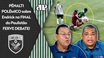 AFINAL: FOI PÊNALTI??? Vampeta e Flavio Prado DIVERGEM após Palmeiras ser CAMPEÃO contra o Santos!