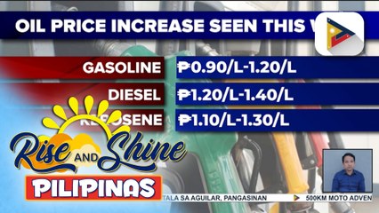 Oil price hike, inaasahan ngayong linggo
