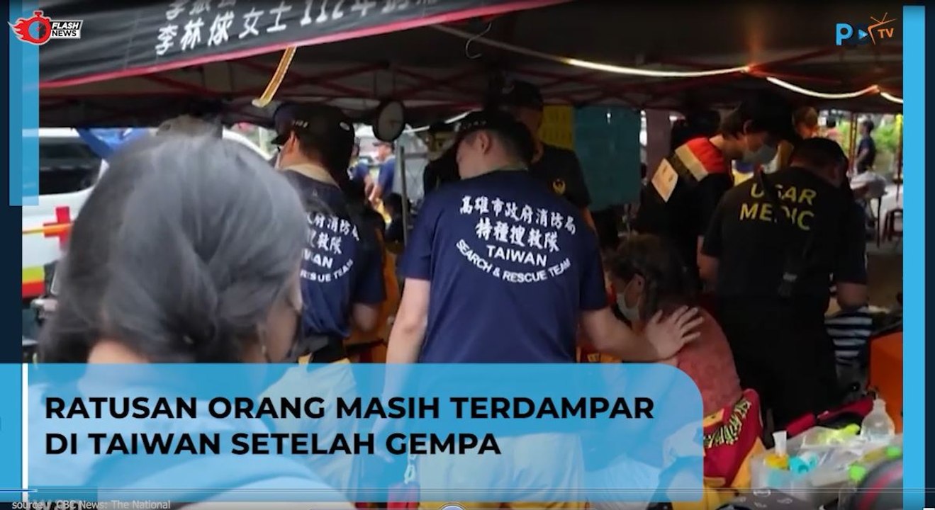 Ratusan Orang Masih Terdampar Setelah Gempa
