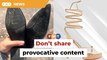 MCMC warns against sharing provocative content amid shoe logo fiasco