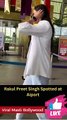 Gorgeous Rakul Preet Singh Spotted at Airport Viral Masti Bollywood