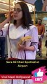 Sara Ali Khan, Mrunal Thakur & Lulia Vantur Spotted At Airport Viral Masti Bollywood