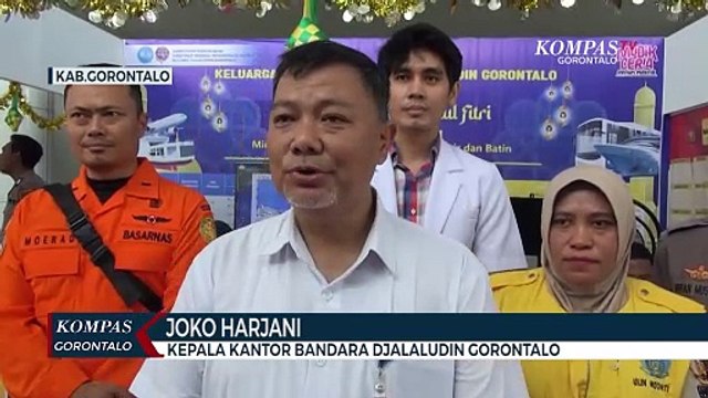 Penumpang di Bandara Djalaludin Meningkat Hingga 15 Persen Selama Arus Mudik Lebaran 2024