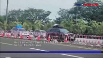 Sempat Macet Panjang, Antrean Kendaraan di Exit Tol Merak Mulai Lengang Pagi Ini