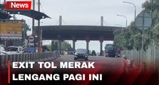 H-2 Lebaran, Antrean Kendaraan di Exit Tol Merak Mulai Lengang Pagi Ini