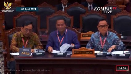 Sindir Ketua KPU kena Peringatan Keras, Hakim MK: Besok Kalau Ada Pelanggaran Lagi, Harus Dibuang