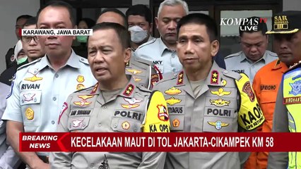 Update! Ada Tambahan, 13 Kantong Jenazah Kecelakaan KM 58 Tol Japek Dibawa ke RSUD Karawang