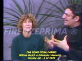 Chi sono cosa fanno -  Wilma Goich e Edoardo Vianello - Canale 48 -  04 12 1979