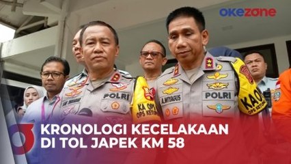Kakorlantas Ungkap Kronologi Kecelakaan di Tol Japek KM 58
