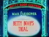 Betty Boop (1934) Betty Boop's Trial (colorized), animated cartoon character designed by Grim Natwick at the request of Max Fleischer.