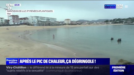 Météo : au Pays Basque, les habitants et vacanciers ont perdu 13 degrés en 24 heures